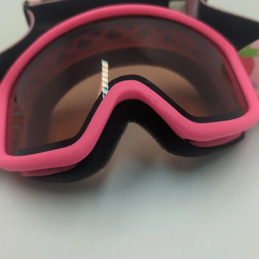 Smith Optics Sidekick Snow Goggles Youth Pink Cupcakes Ski Snowboard Adjustable